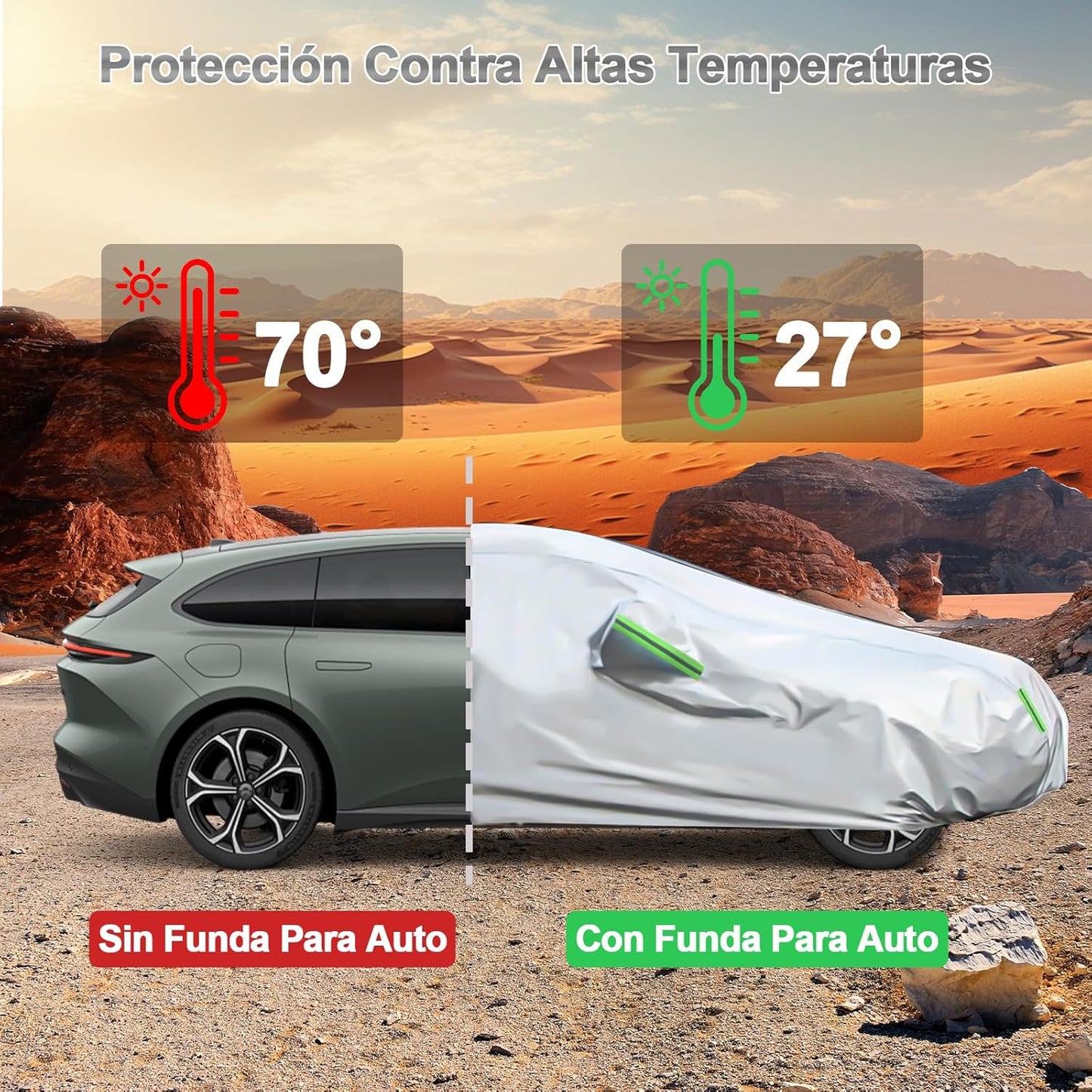 PROTECTOR PARA CARROS GRANDE - CAR COVER XL